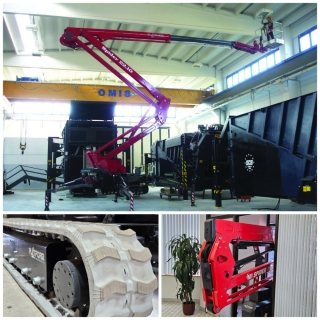 Tracked Spider Lifts For Tight Workzones