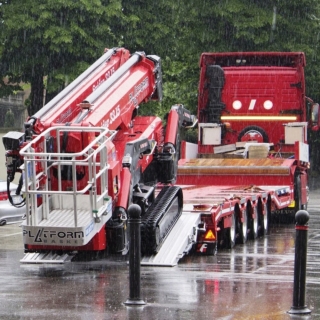 Aerial Lift Transportation Steps
