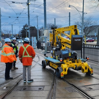 Mini Boom Lifts For Transit Sector