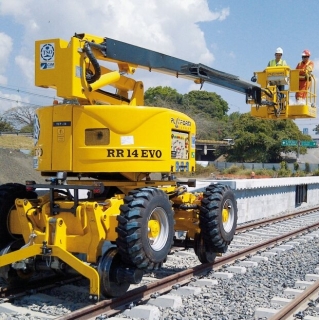 Safe & Stable Rail Boom Lifts