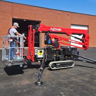 Spider Lift Operation Steps