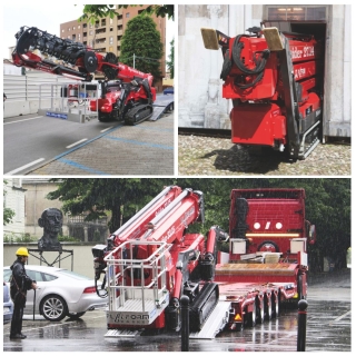 Transporting & Moving Spider Lifts Onsite