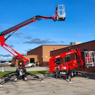 Compact & Versatile Aerial Lifts From Platform Basket Canada