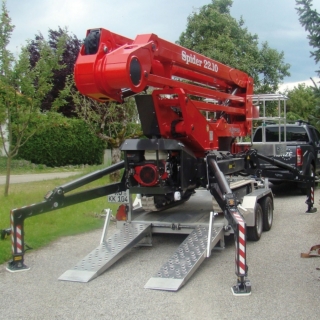 spider lift in Canada