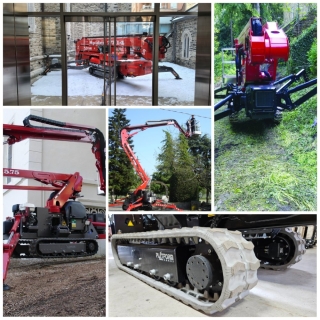 Tracked Spider Lifts Designed For Canada