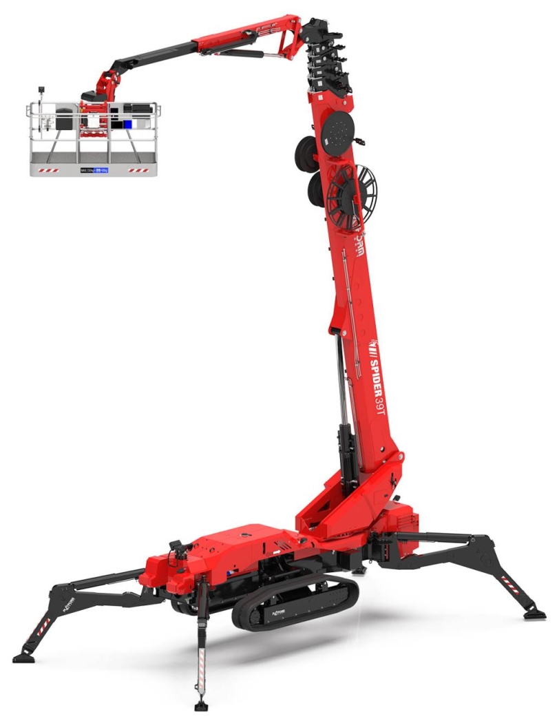 Compact lift design with advanced stability for high-reach tasks.