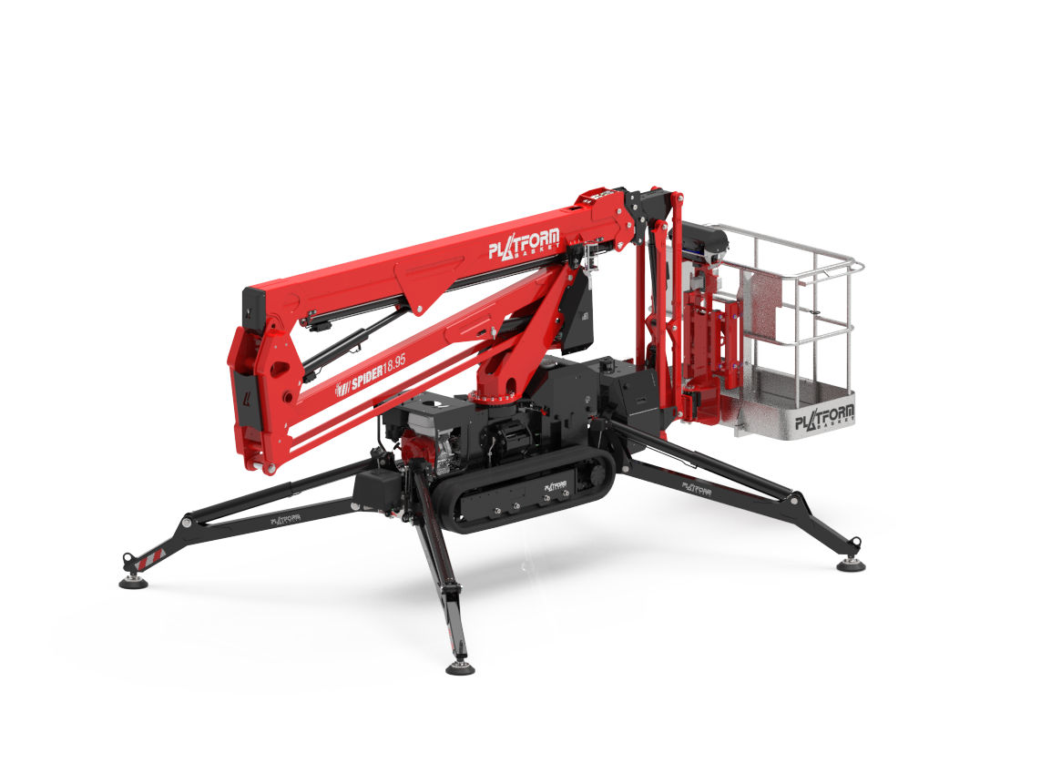 Spider  Platform Basket Spider 20.95 tracked platform - SOSEQUIPMENT